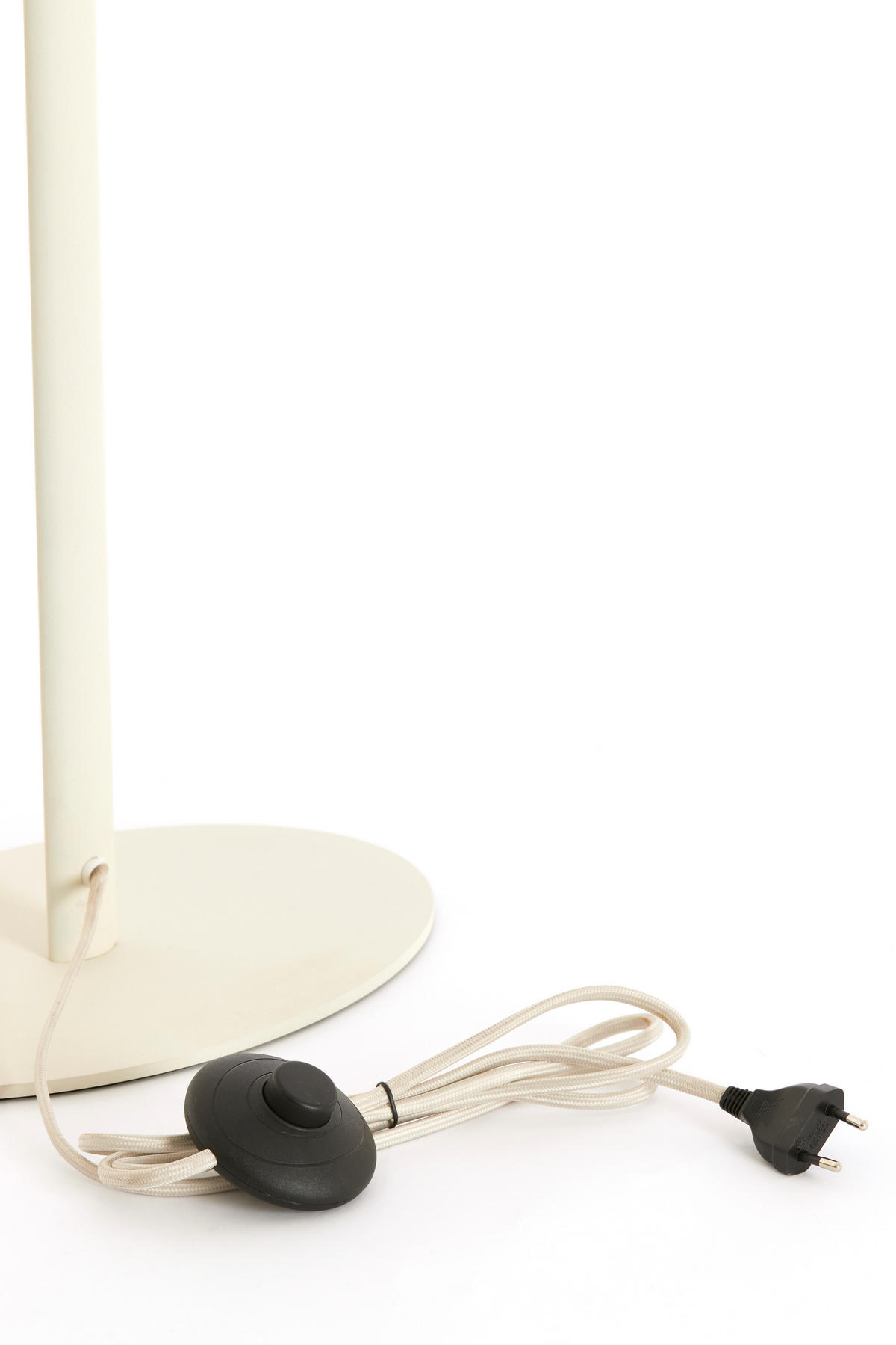 STEHLAMPE Cerini Weiß 30/20/130 cm - Weiß, Metall (30/20/130cm) - Light & Living