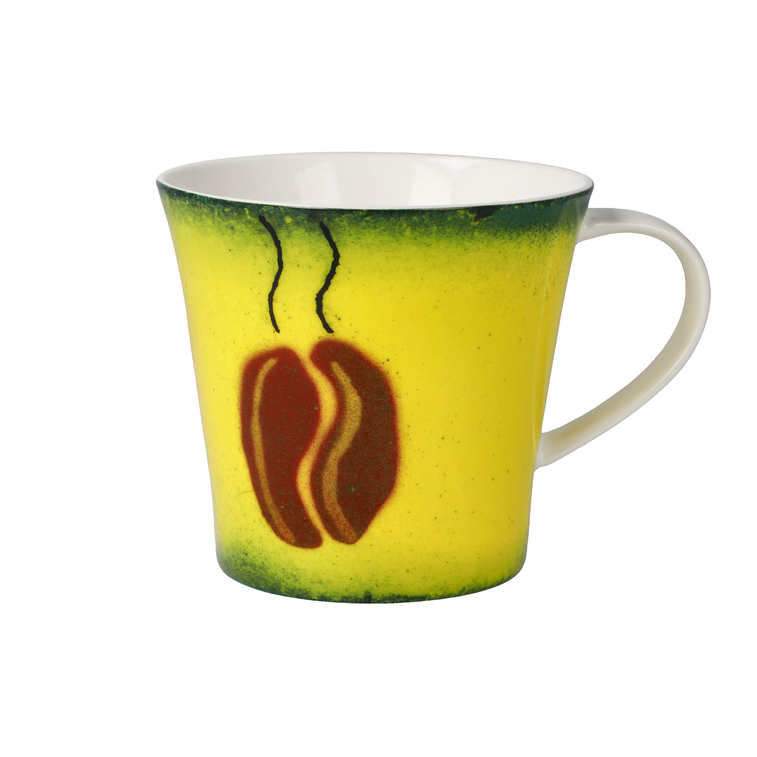TEETASSE Frank Hummel - Geile schwarze Brühe, Fine Bone China, Bunt, 350 ml - Multicolor, Keramik (0.35L) - Goebel