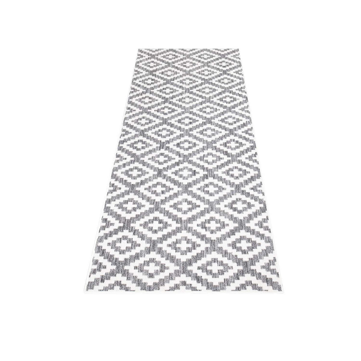 OUTDOOR-TEPPICH Sun 461 Grau 80x250 cm - Grau, Textil (80/250cm) - carpet city
