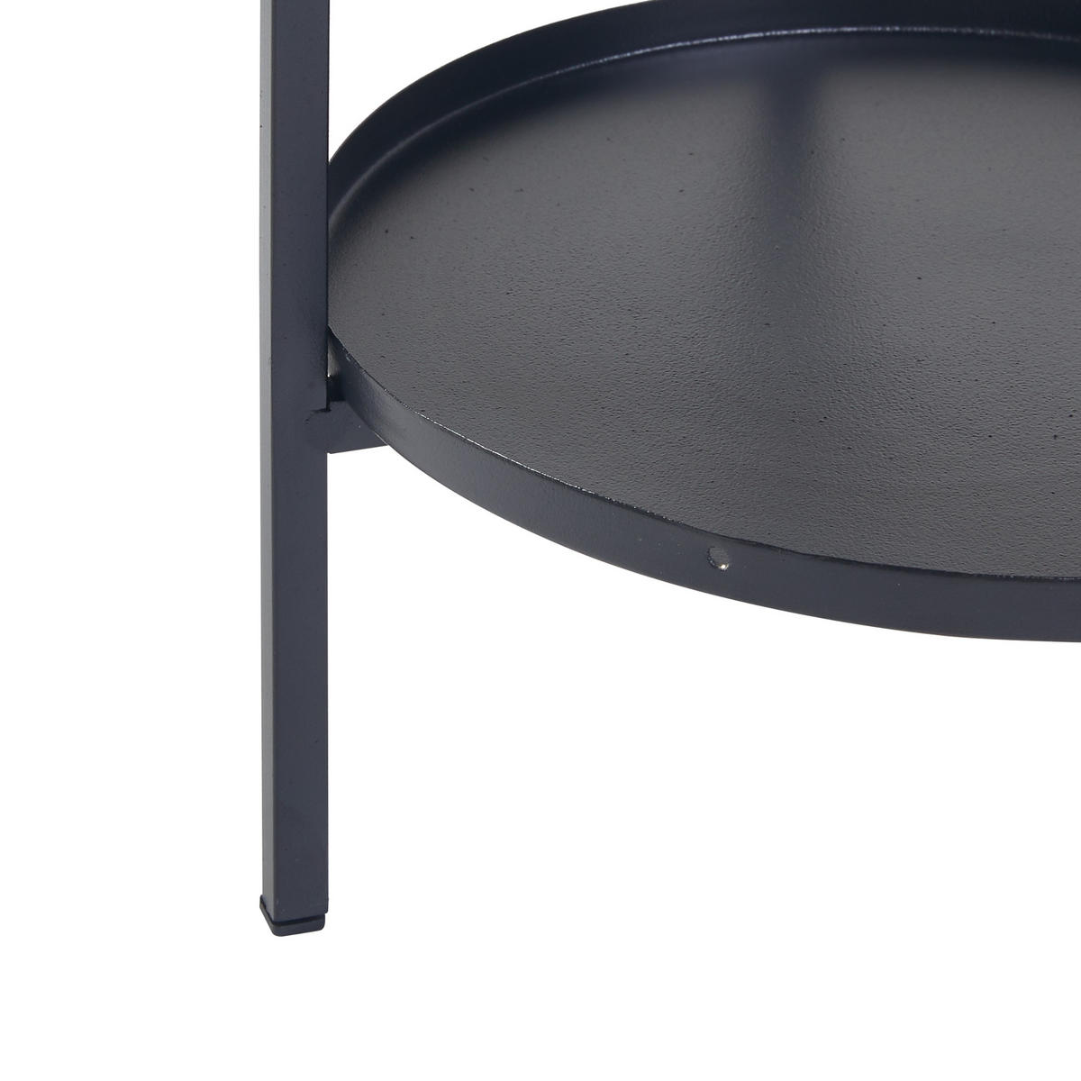 PFLANZENREGAL Tuusula - Schwarz, Metall (25/25/94cm) - [en.casa]
