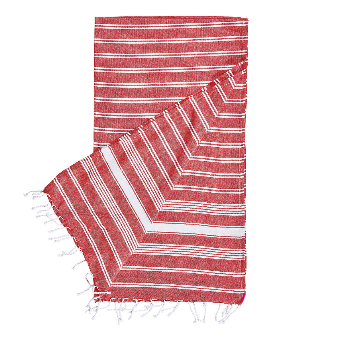 HAMAMTUCH (5er Set) Surfside - Rot, Textil (90/170cm) - Butlers