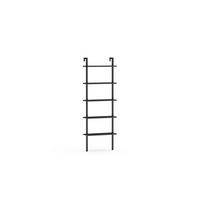 BÜCHERREGAL Piante Schwarz Marmor - Schwarz, Holzwerkstoff (22/174/60cm) - Decorotika