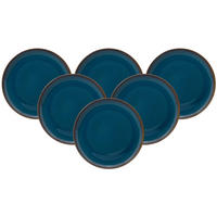SPEISETELLER Crafted Denim ø 25,9 cm 6er Set - Dunkelblau, Keramik (25.9cm) - like.Villeroy & Boch