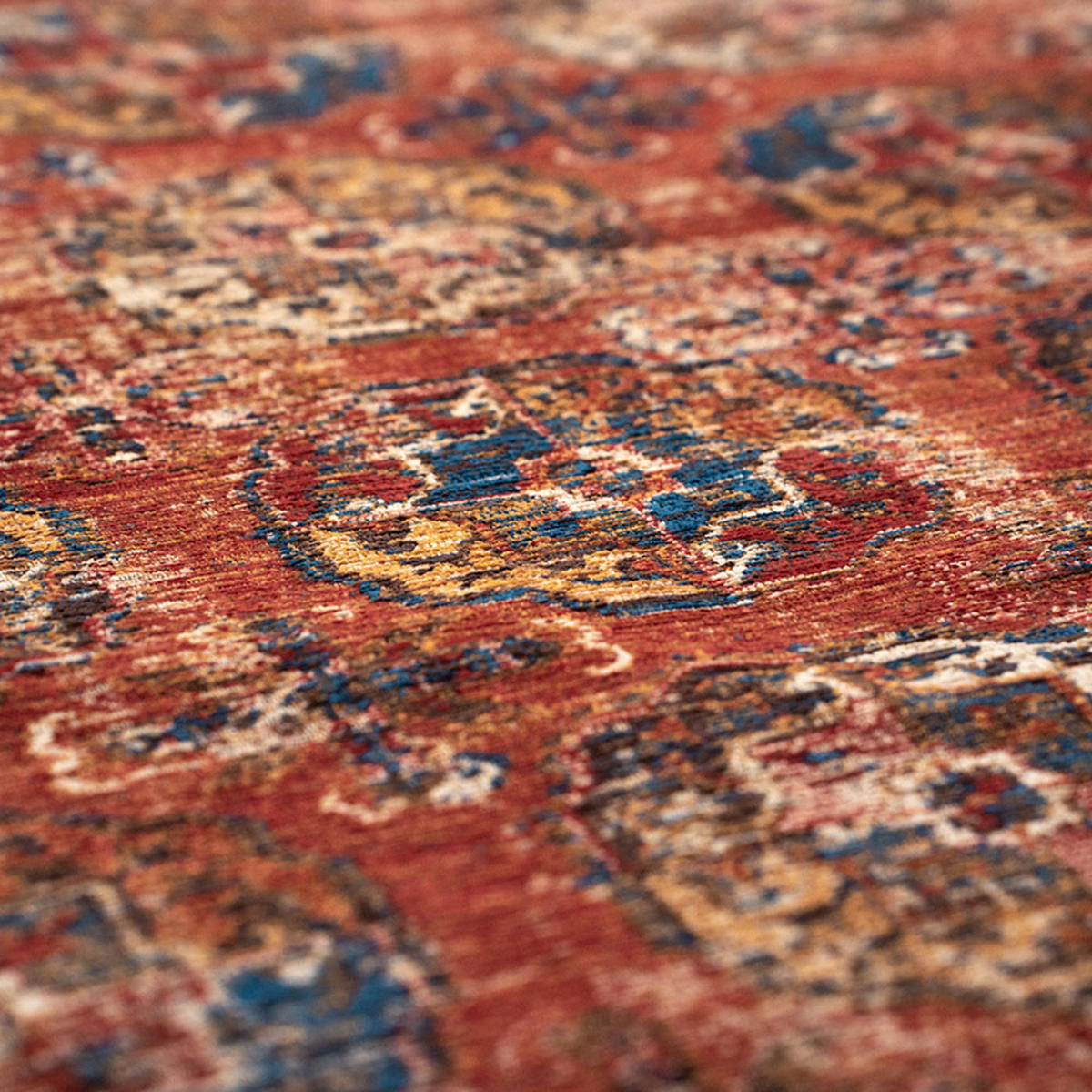 TEPPICH Aksou Antiquarian Kasak 170/240 cm - Rot, Textil (170/240cm) - Louis De Poortere