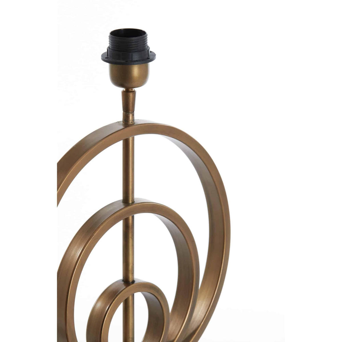 LAMPENFUSS Cassel Bronze 30/9/41 cm - Bronzefarben, Metall (30/9/41cm) - Light & Living