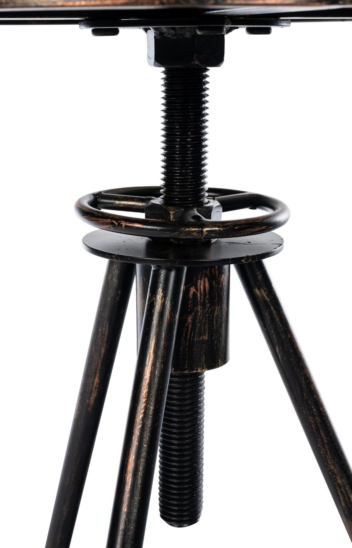 BARHOCKER Metall bronze - Bronzefarben, Metall (44/67/44cm) - CLP