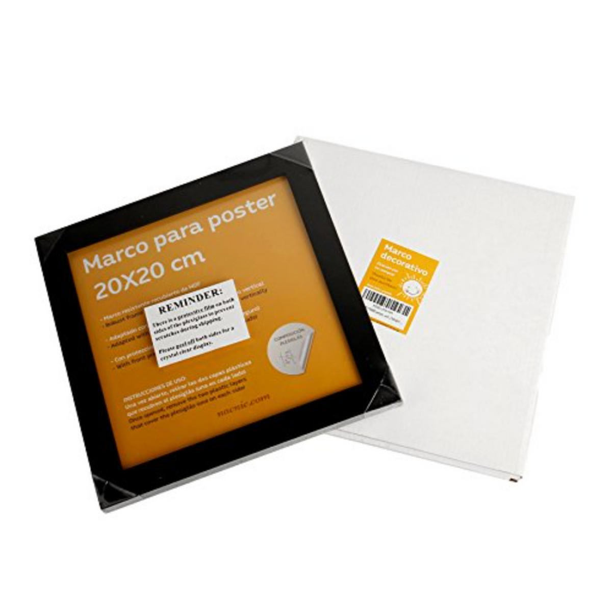 POSTER Set Mit 6 Ikonische Frida Van Gohg Collage Pop Art A3 & A4 Weißer Rahmen - Weiß, Papier (29/3cm) - Nacnic