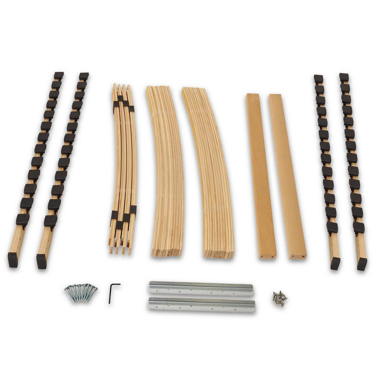 LATTENROST K 140x200 cm - Weiß, Textil (140/200cm) - Matratzen Discount