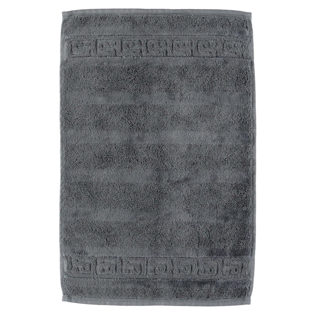 Thumbnail - Cawoe Gästetuch, Anthrazit, Naturmaterialien, Uni, Füllung: Baumwollfüllung, Rechteckig, 30x40 cm, unisex, Badtextilien,...