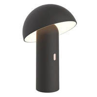 LED-TISCHLAMPE TOD schwarz - Schwarz, Metall (18/18/28cm) - Lumisky