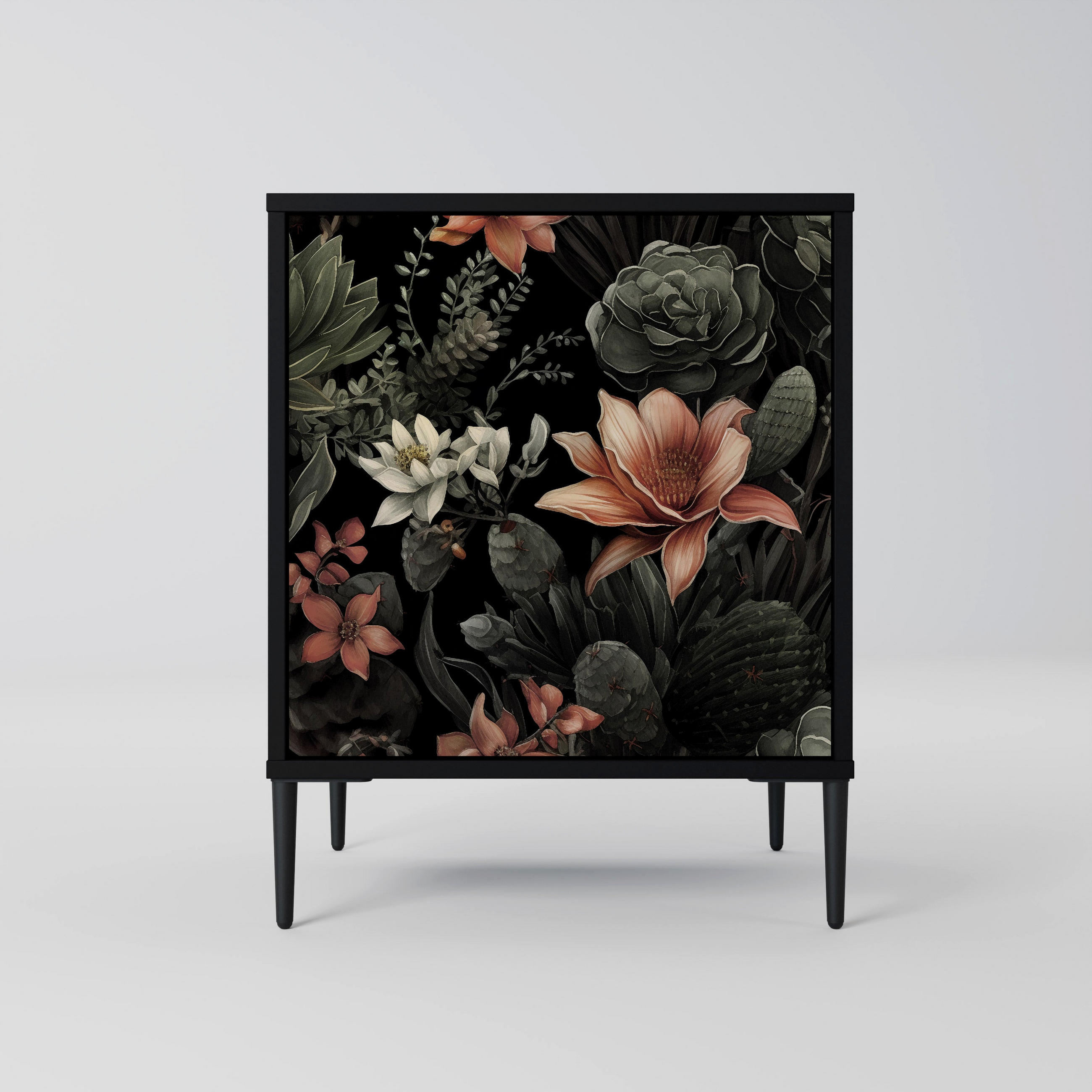 SpaceRebels Sideboard Schwarz 57.5x72.5x42 cm