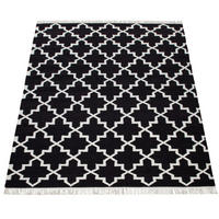 NATURFASERTEPPICH 140/200 cm Kenitra 504 - Schwarz, Textil (140/200cm) - Paco Home