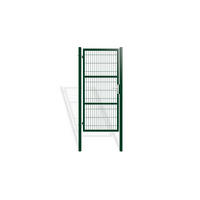 ZAUNTOR Razo grün 1m H.200cm Metall - Grün, Metall (106/206cm) - Casanoov