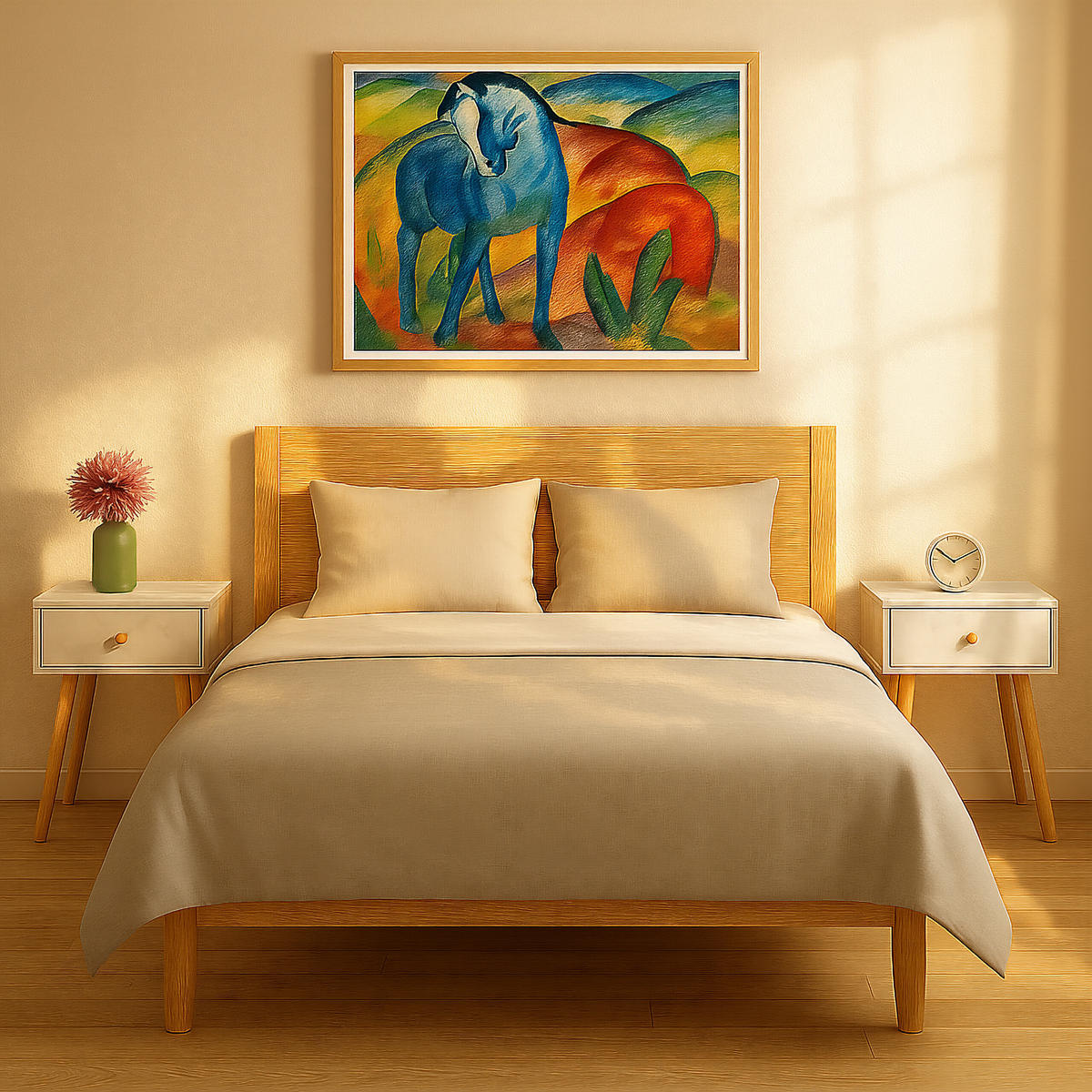 NACHTTISCH - Weiß, Holz/Holzwerkstoff (40/55/32cm) - Relaxdays