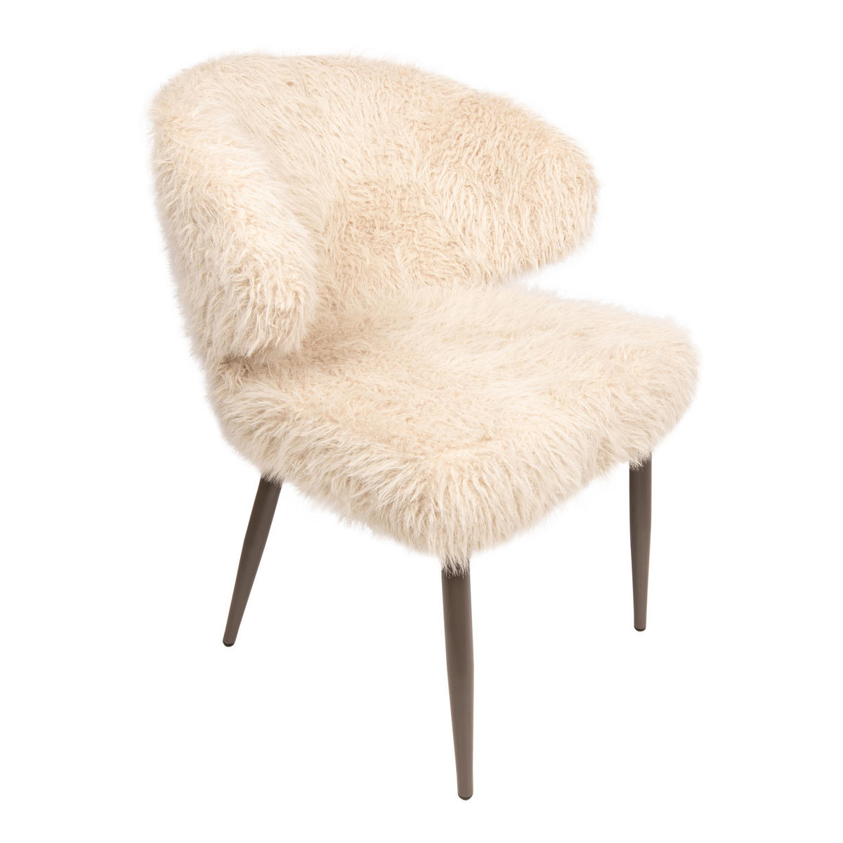 ESSZIMMERSTUHL Ares Beige 61/61/83cm - Beige, Textil (61/83/61cm) - PTMD Collection