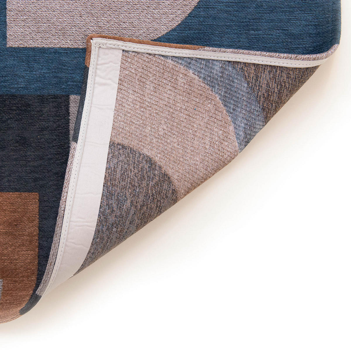 TEPPICH Flachgewebe BLUE MUSHROOM Braun 80 x 250 cm - Braun, Textil (80/250cm) - Novatrend