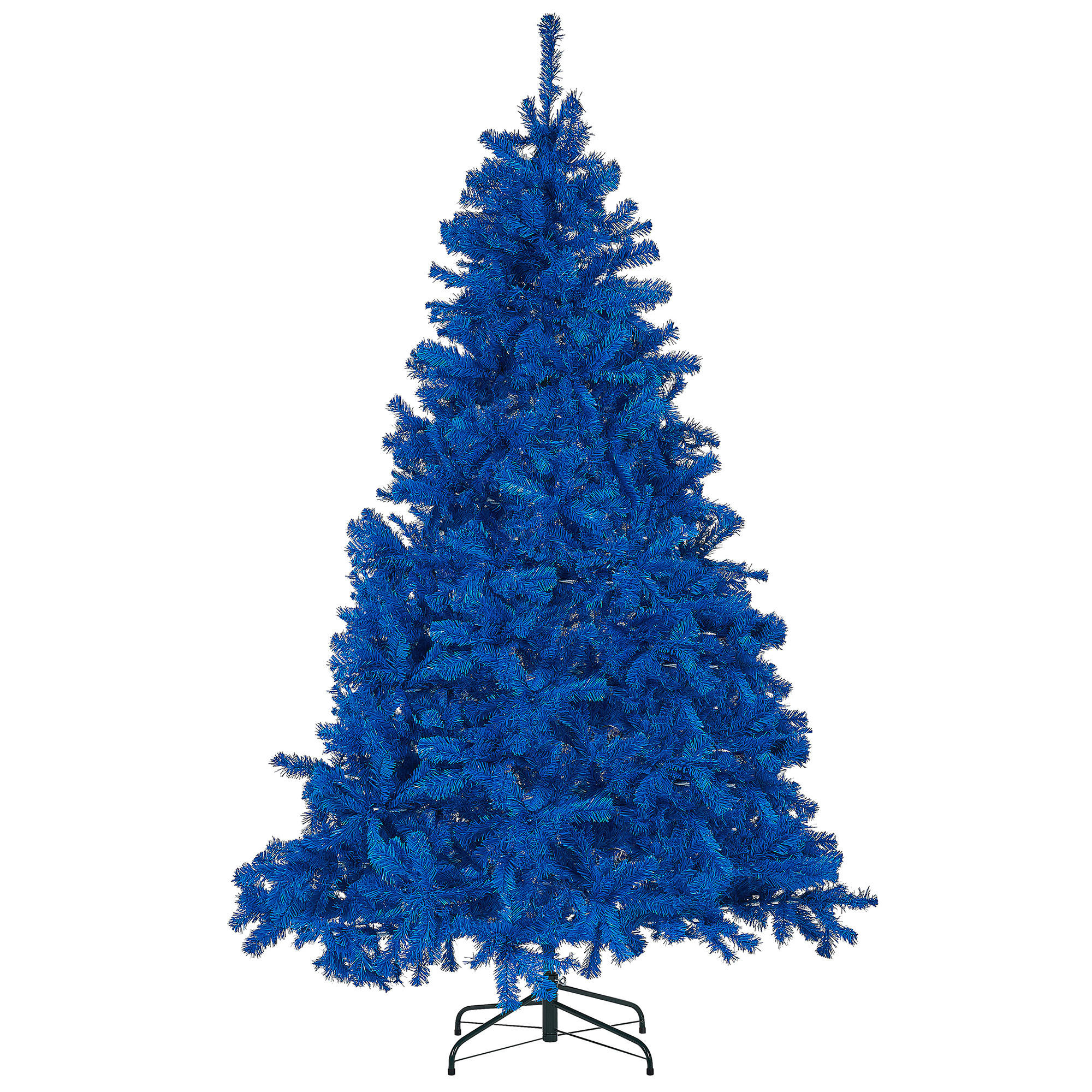 WEIHNACHTSBAUM 210 cm Blau Farnham - Blau, Kunststoff (210cm) - Beliani