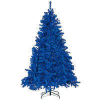 WEIHNACHTSBAUM 210 cm Blau Farnham - Blau, Kunststoff (210cm) - Beliani