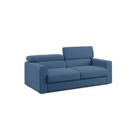 LINEARSOFA Dylan - Blau, Textil (188/89/100cm) - Divani.store