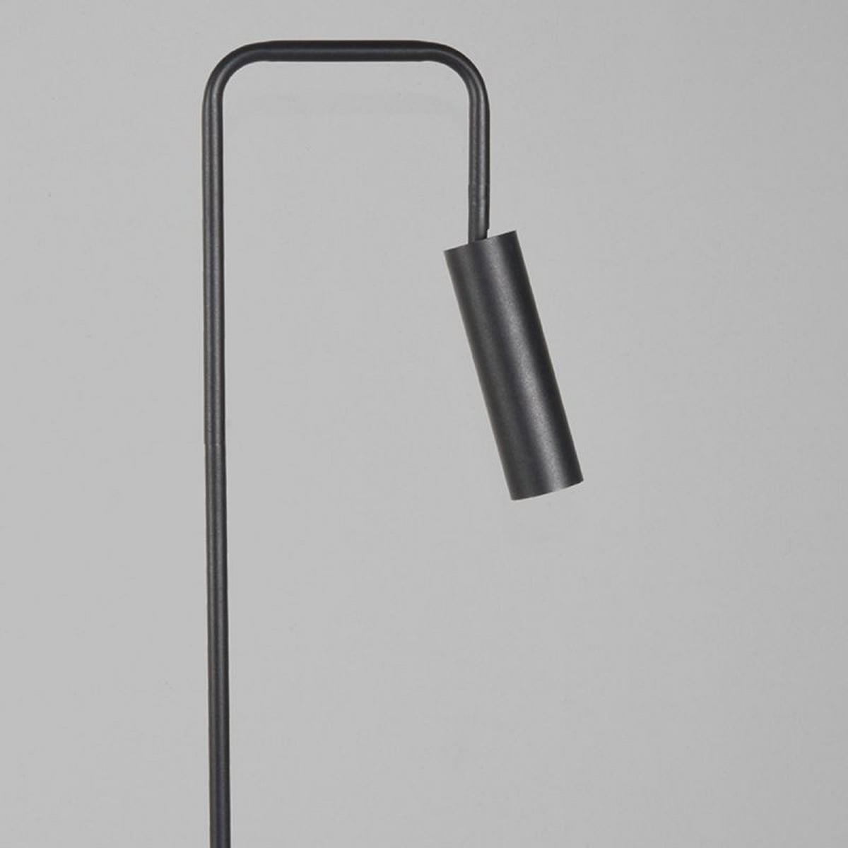 STEHLEUCHTE Ferroli Schwarz 22/22/150 cm - Schwarz, Metall (22/22/150cm) - LABEL51