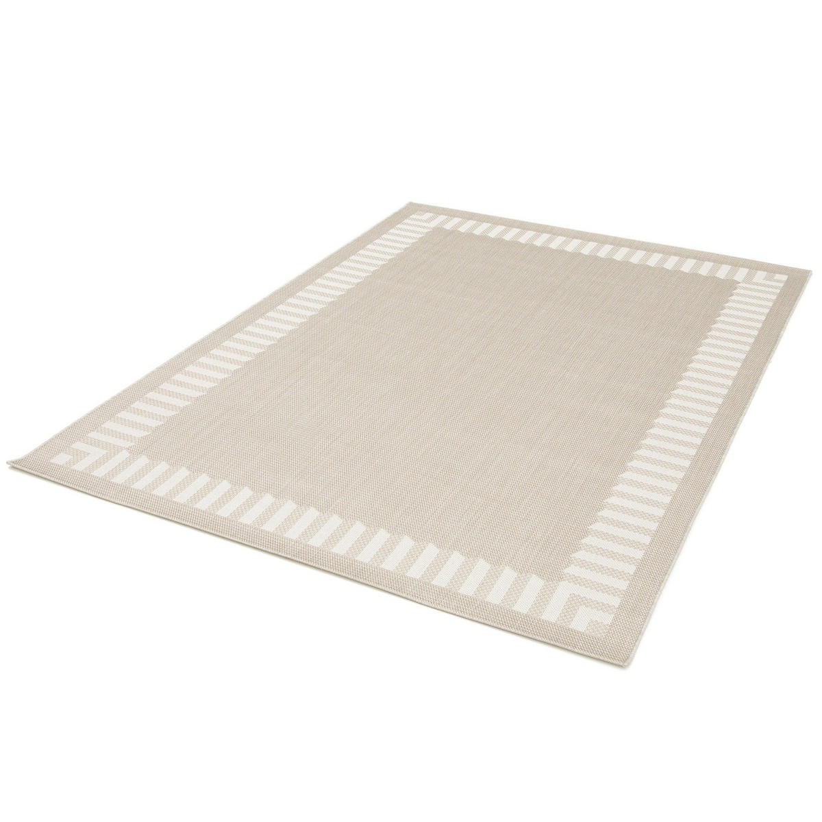 DESIGN Teppich für Innen und Außen beige - Beige, Textil (120/170cm) - AFK Living