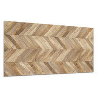 WANDPANEEL 10x 40x20 cm selbstklebend Veythra - Braun, Kunststoff (20/1.6/40cm) - Wallfluent