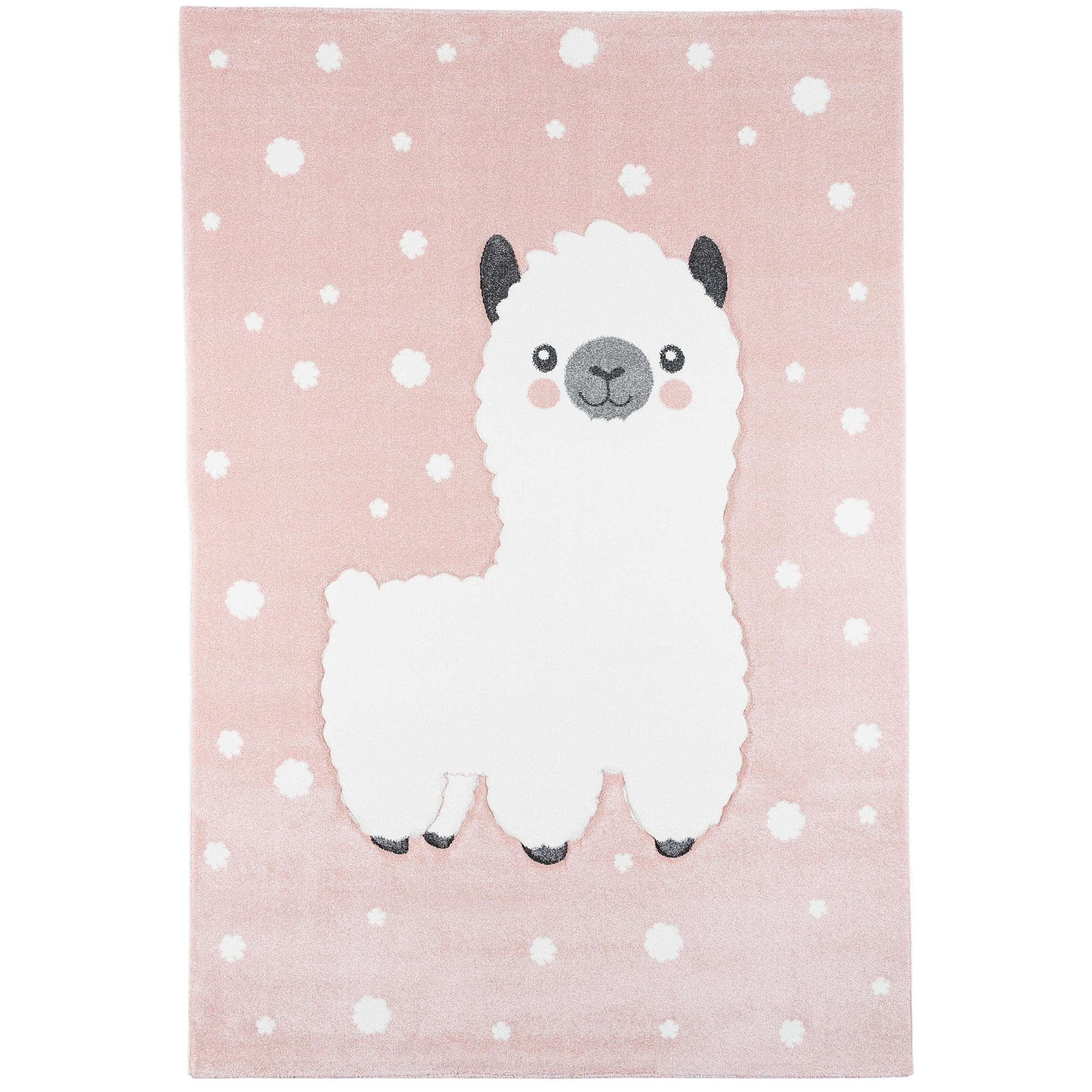 KINDER TEPPICH MAUI KIDS ALPAKA - Rosa, Textil (80/150cm) - Pergamon