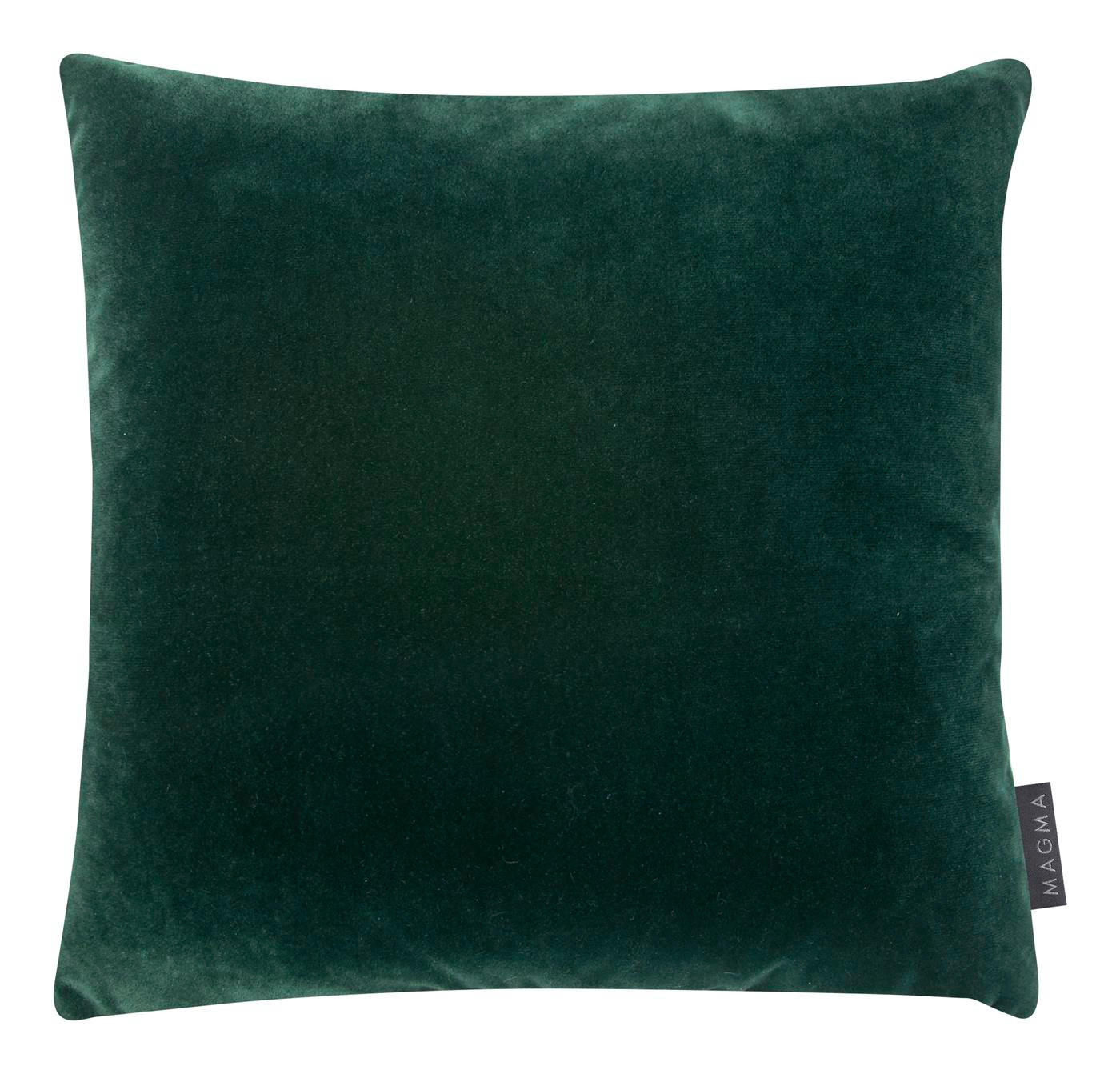 KISSENHÜLLE Raya Streifen Look salbei - Salbeigrün, Textil (45/45cm) - Magma Heimtexx