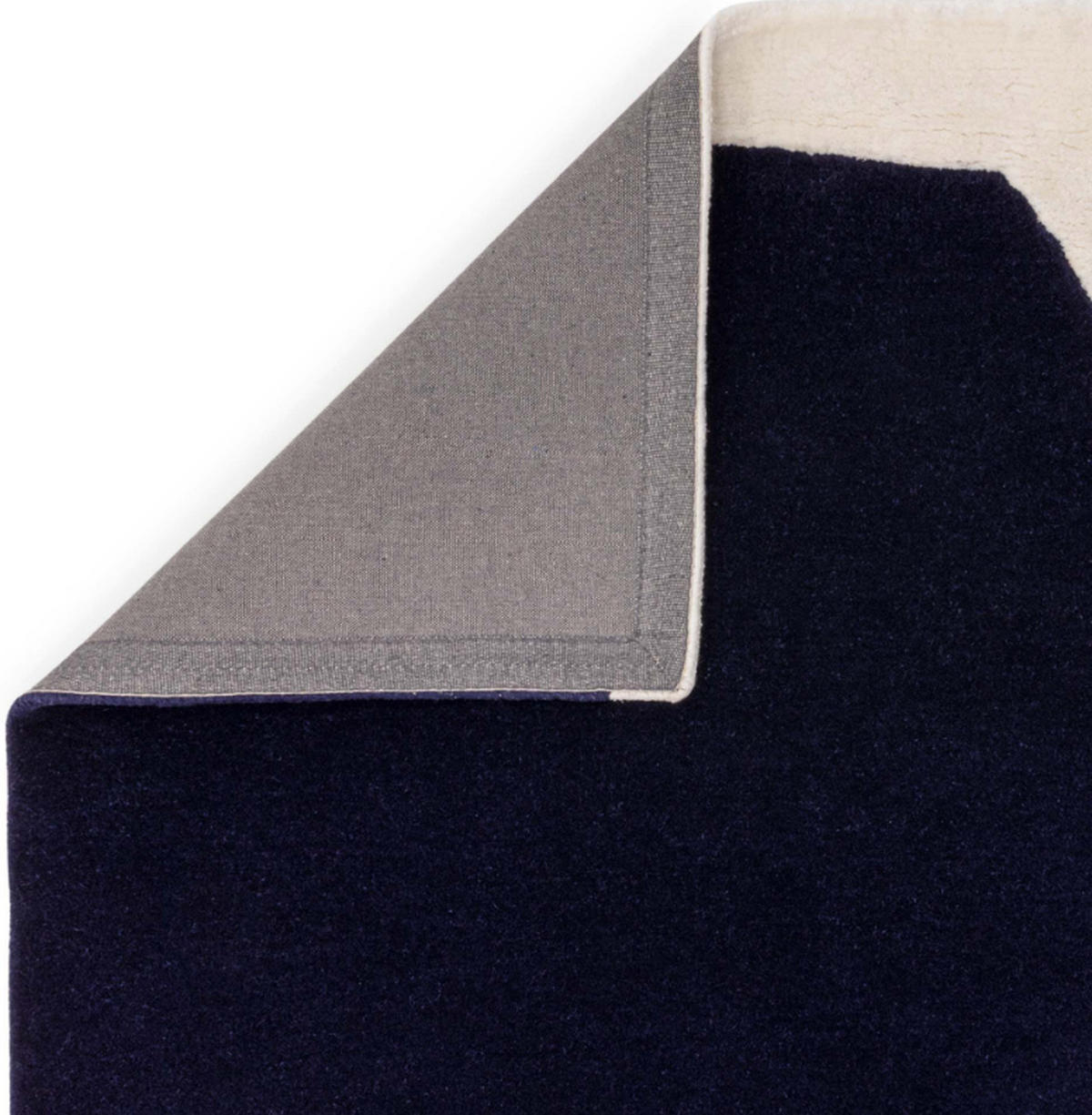 TEPPICH modern handgetuftet SAPHIR Blau 120 x 170 cm - Blau, Naturmaterialien (120/170cm) - Novatrend