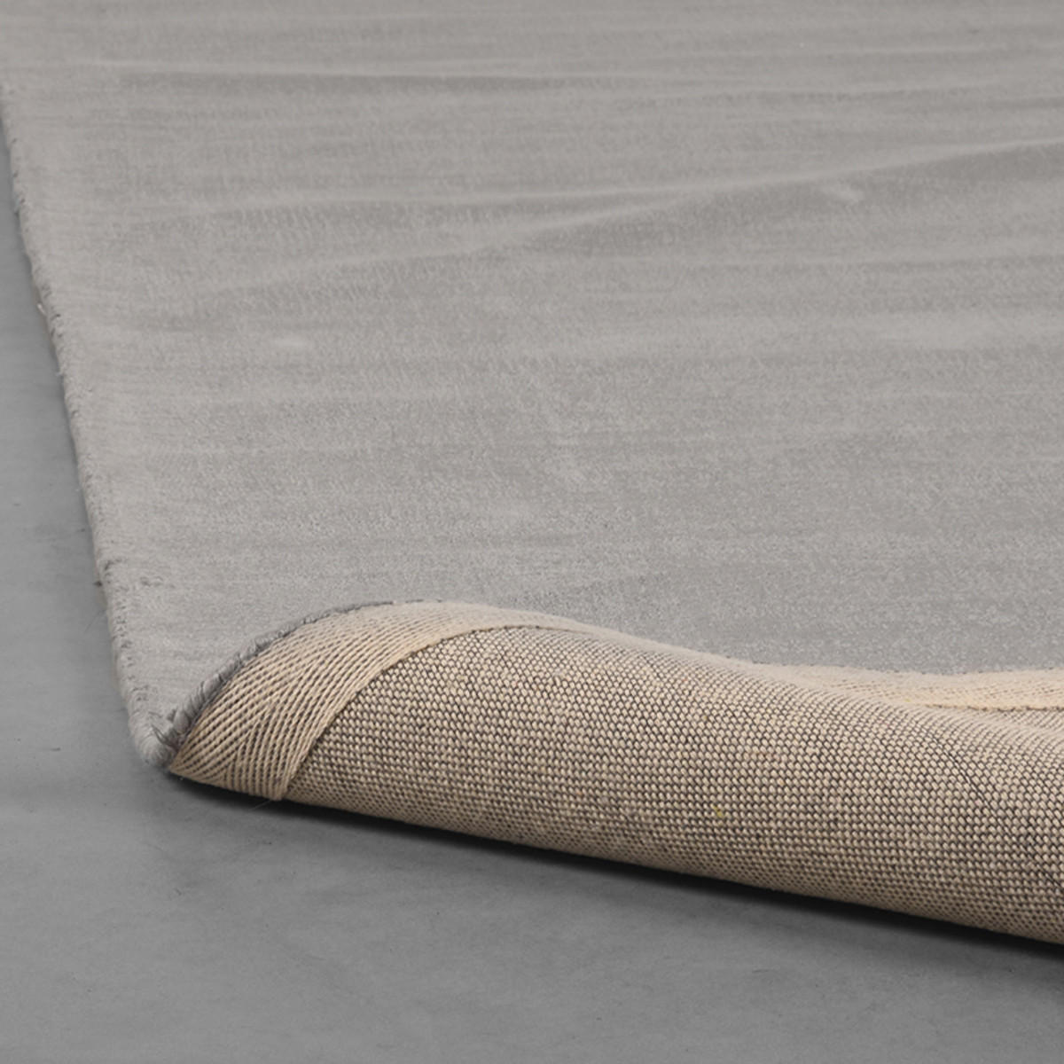 TEPPICH Samtgrau 200/300/1 cm - Grau, Textil (300/200cm) - LABEL51