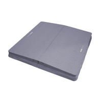 WHIRLPOOL STREAM BIG - Anthrazit, Leder (211/10/211cm) - Home Deluxe
