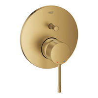 DUSCHARMATUREN Gold 10/15.8/15.8 cm 24058GN1 - Goldfarben, Metall (15.8/15.8/10cm) - Grohe