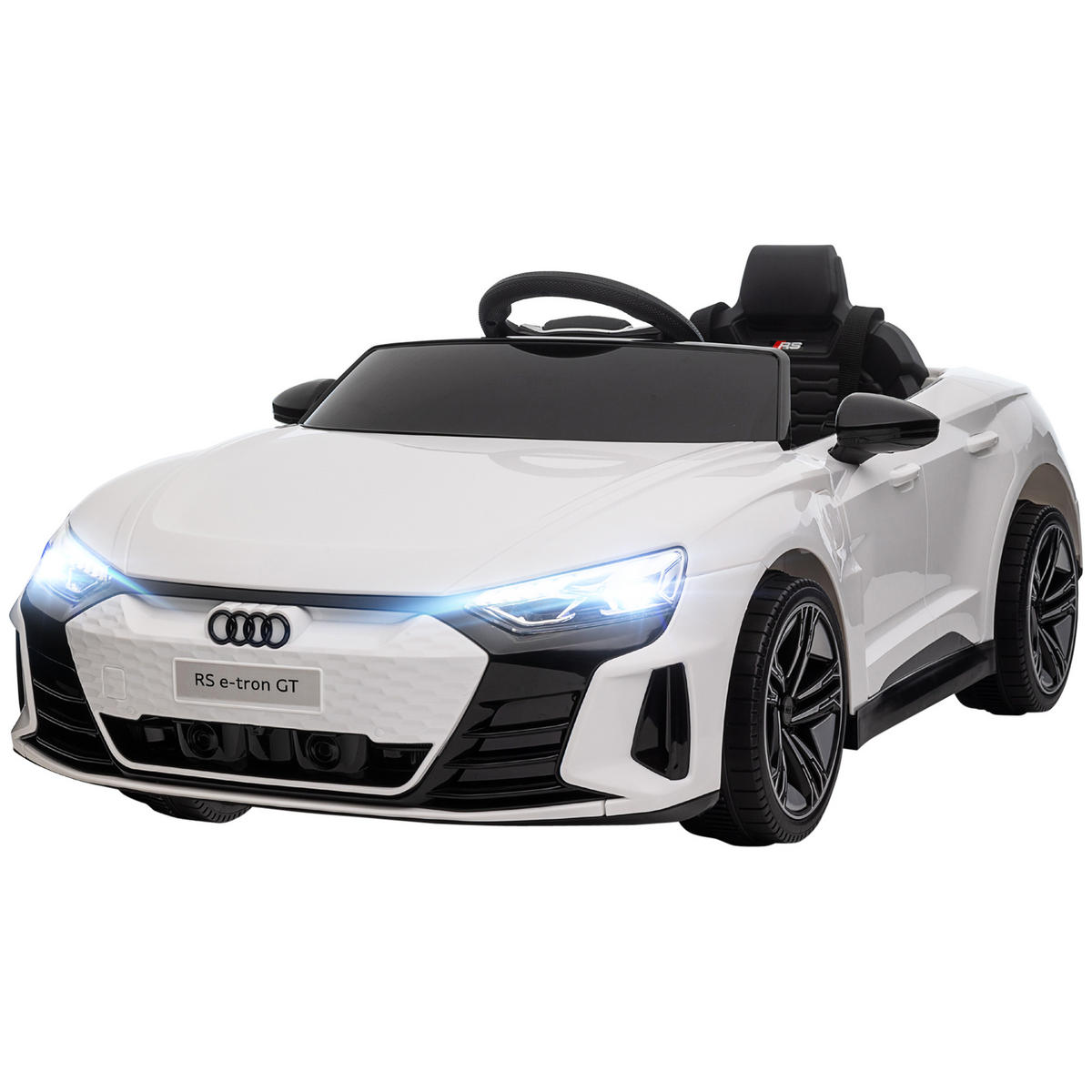 ELEKTRO-KINDERAUTO DE-13009 Fernbedienung Weiß - Weiß, Kunststoff (103/58/41cm) - ComfortXL