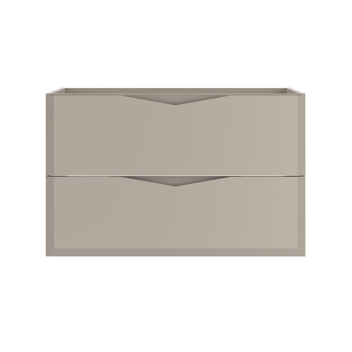 WASCHTISCHUNTERSCHRANK 80cm Ellie Kaschmir - Beige, Holzwerkstoff (80/50/45.8cm) - Petits-meubles