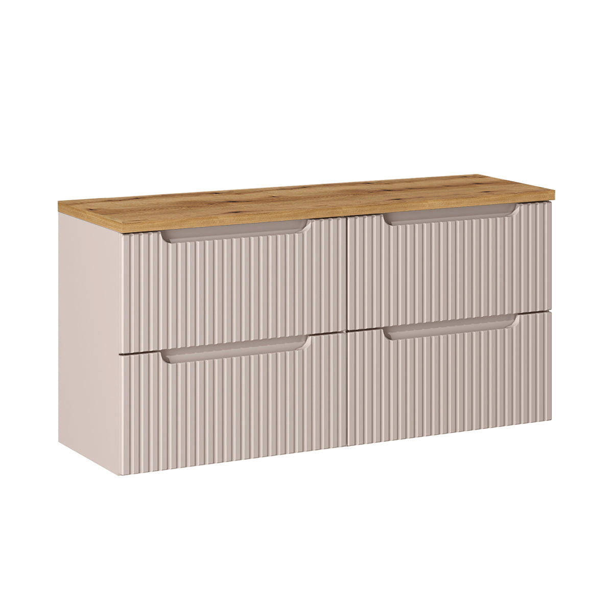 ORMARIĆ ISPOD UMIVAONIKA 120.4cm Riva Kašmir - bež, drvni materijal (120.4/59/40cm) - Petits-meubles