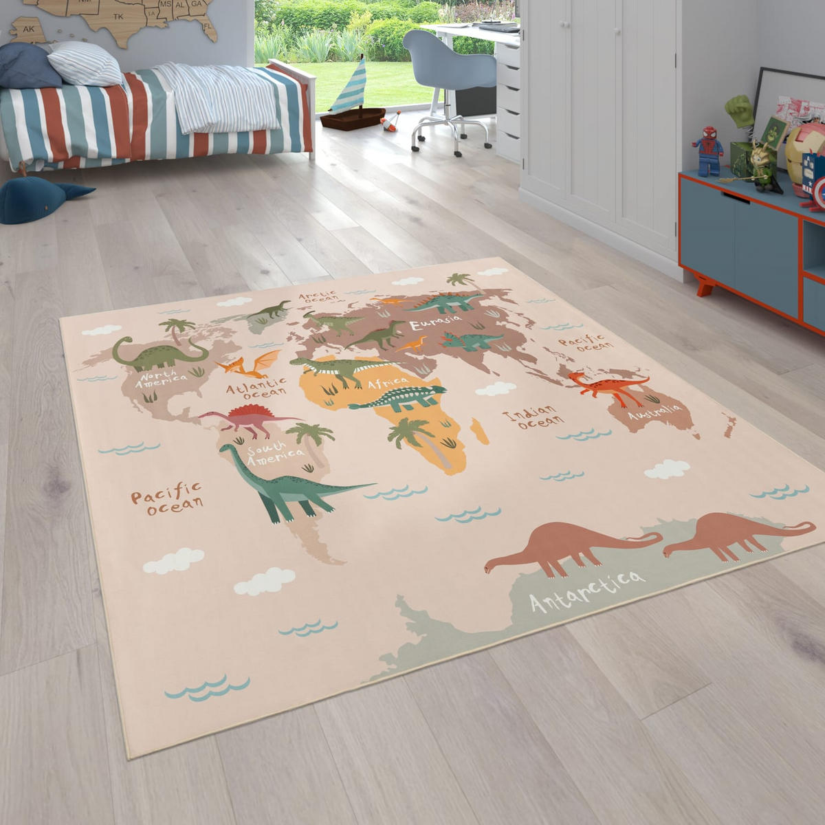 KINDERTEPPICH 200/200 cm Bino 583 - Beige, Kunststoff (200/200cm) - Paco Home