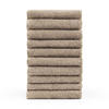 RUČNÍK PRO HOSTY sada 10 ks, 10x ručník pro hosty 30/30 cm, taupe - taupe, textil (30/30cm) - Blumtal