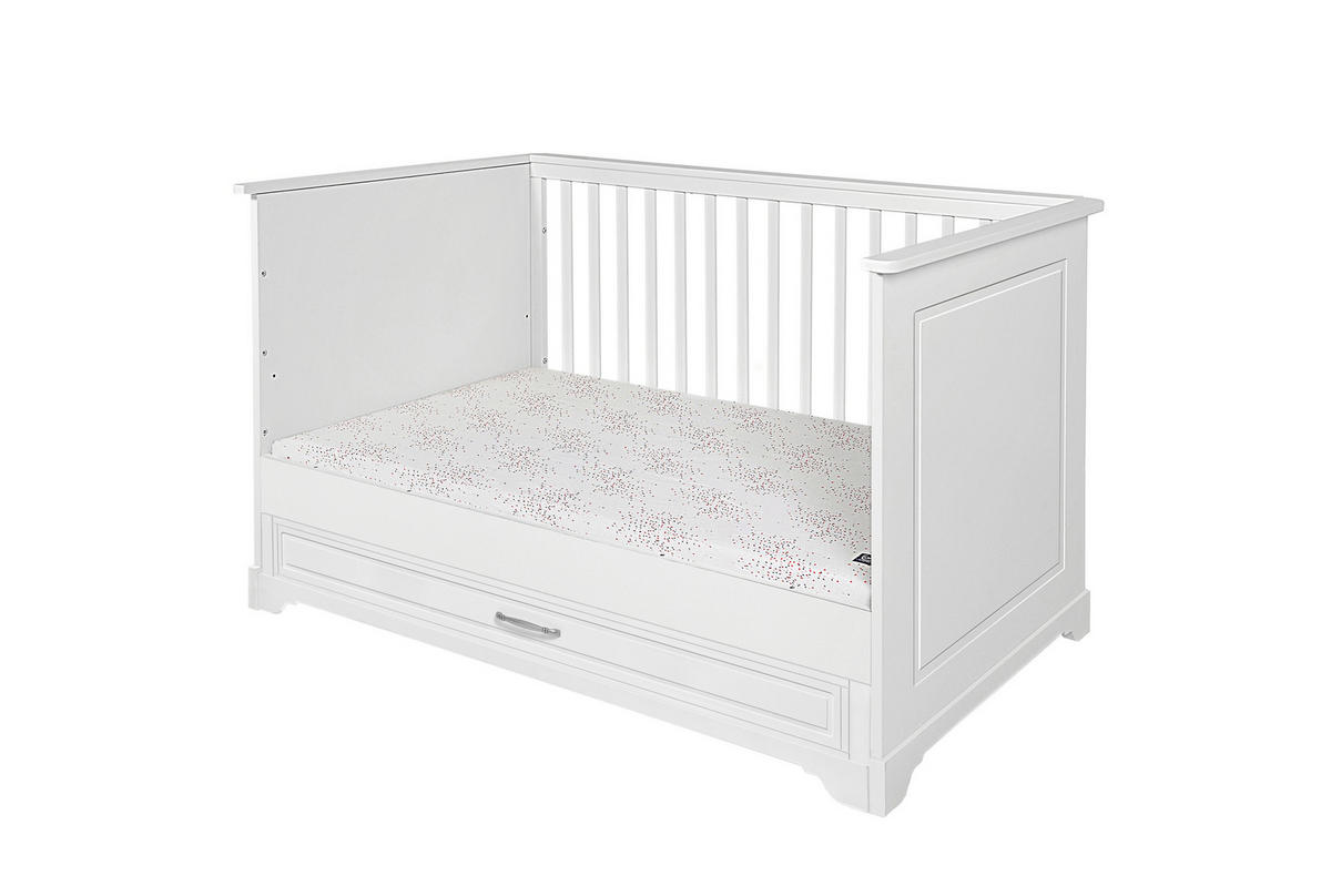 GITTERBETT Melody 140/70 - Weiß, Holzwerkstoff (70/140cm) - RAUMHIRSCH FURNITURE