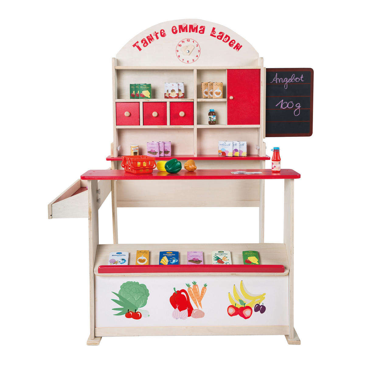VERKAUFSSTAND - Naturfarben, Holzwerkstoff (103/113/75cm) - Roba