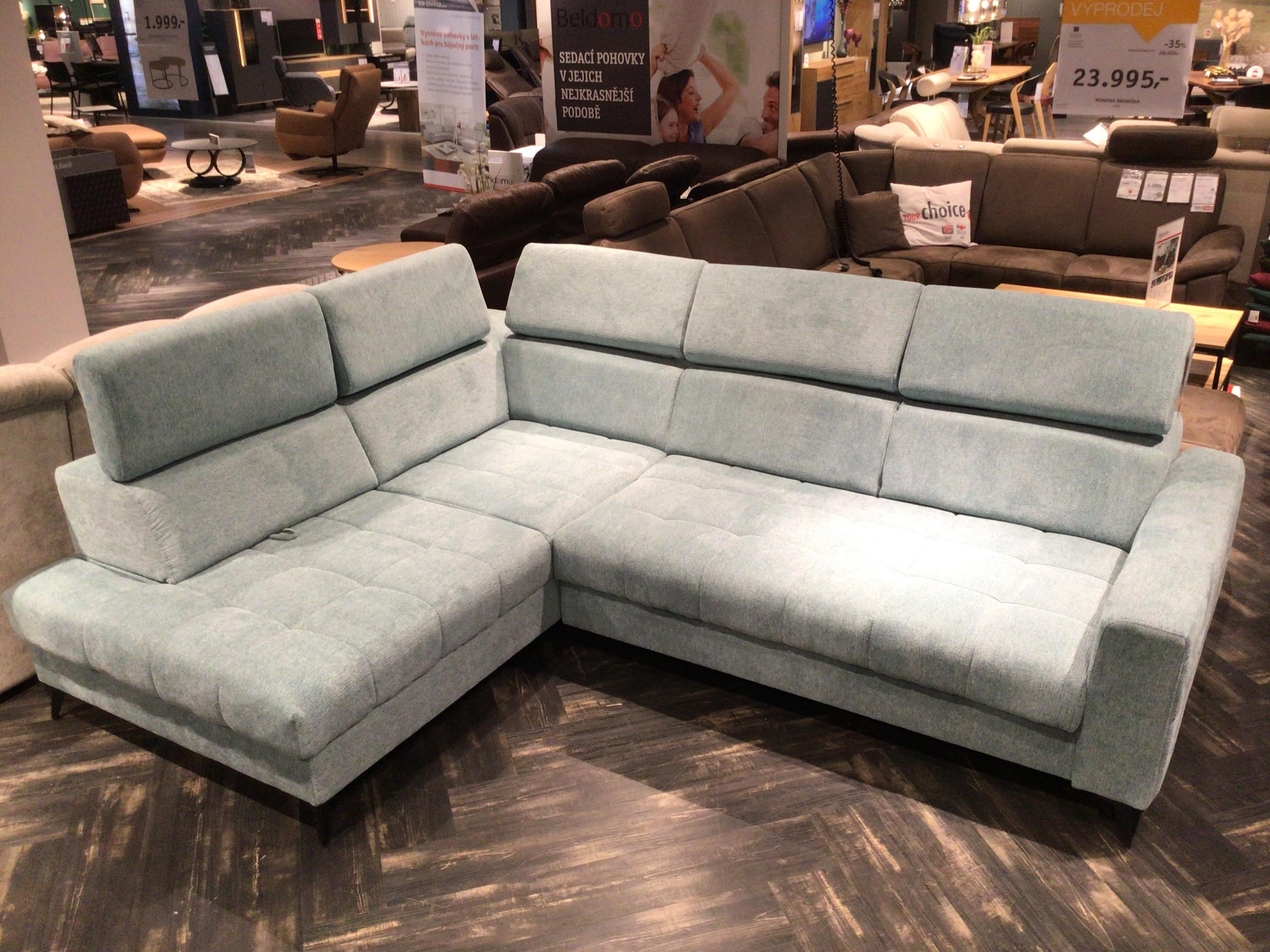 Rohová sedačka GRANT - Stylife