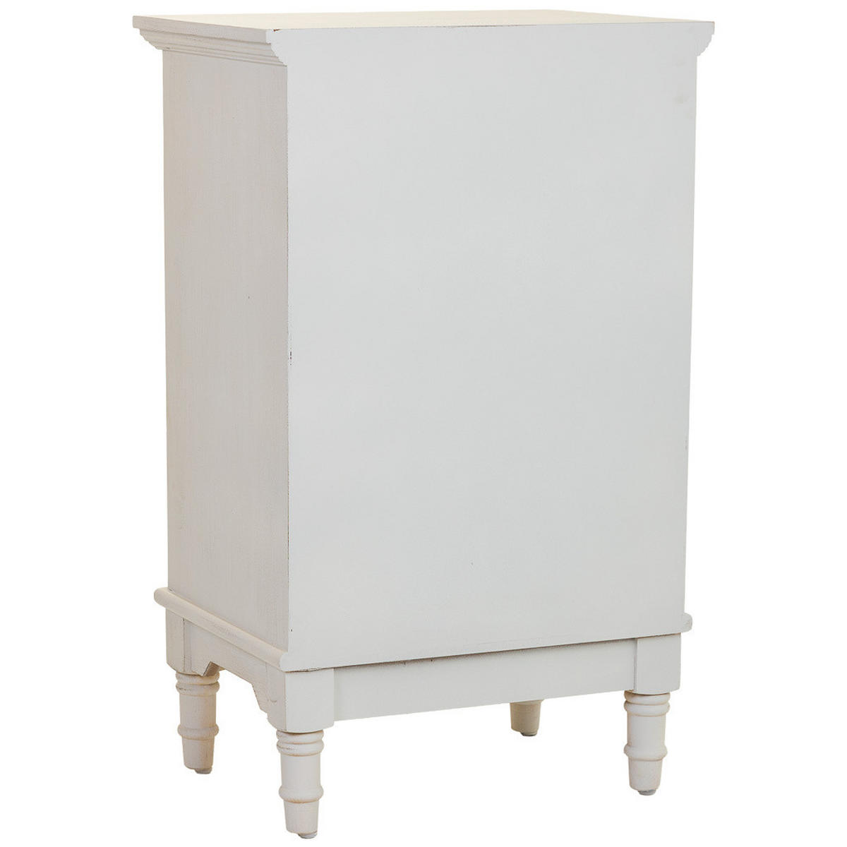 NACHTTISCH aus Holz, weiß, 46x33x74cm - Weiß, Holz (46/74/32.5cm) - Wanderlust