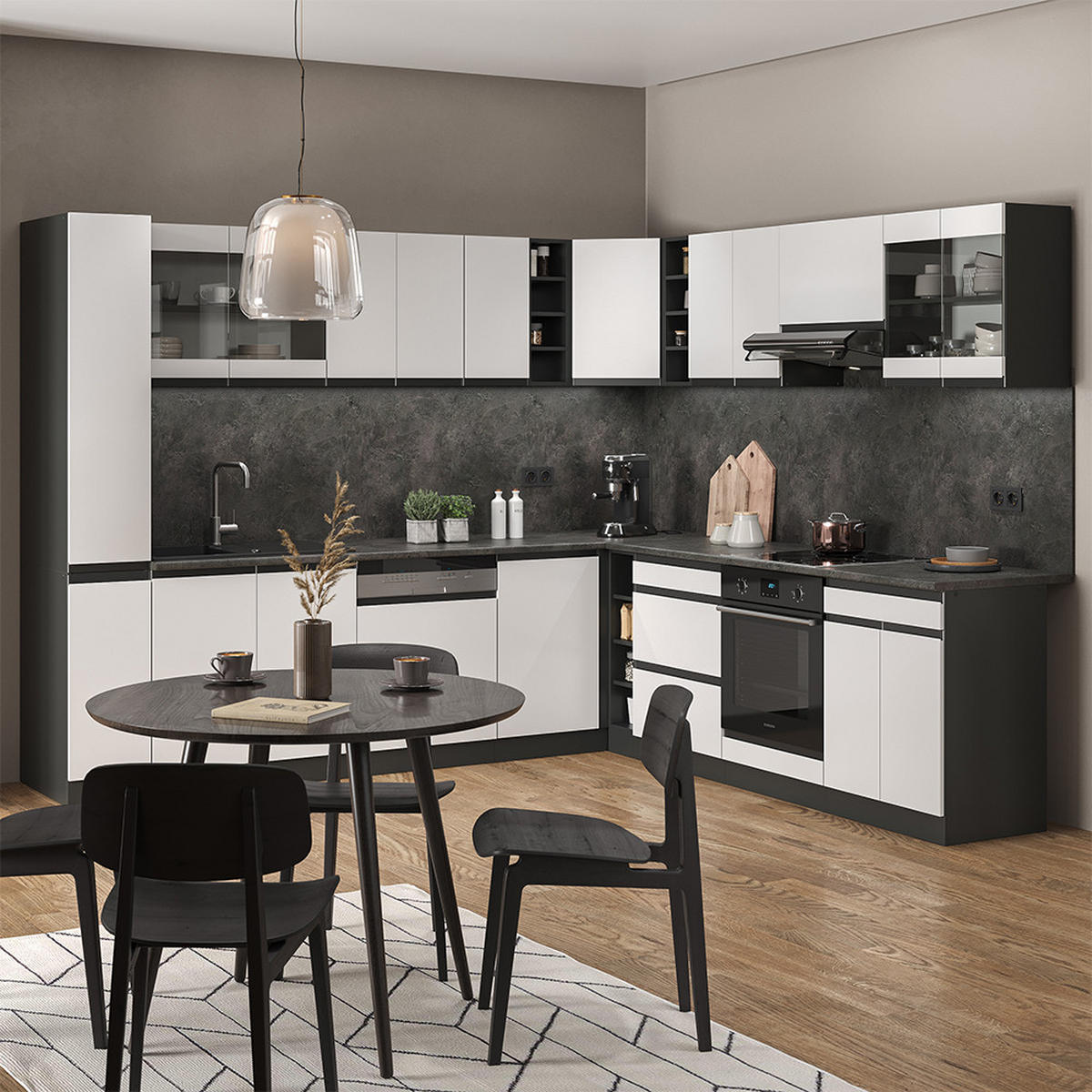 KUCHYŇSKÁ DVÍŘKA R-Line Bílá - bílá, kompozitní dřevo (29.6/71.3/1.6cm) - Vicco