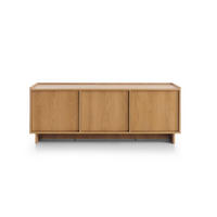 LOWBOARD ZENITH 147/55/39 cm, Braun - Braun, Holzwerkstoff (147/55/39cm) - MASSENO