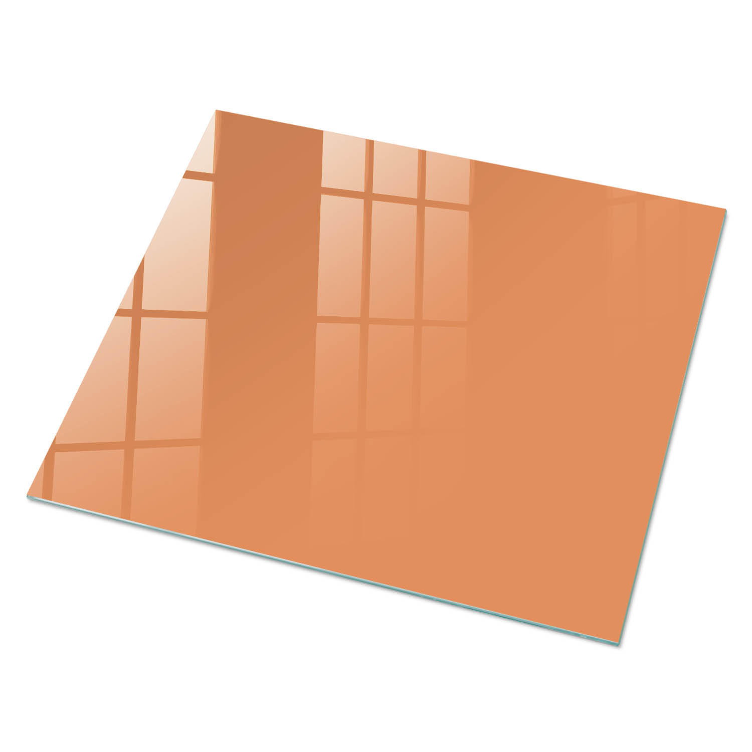 ArtPrintCave Glasplatte Creme 80x60x0.4 cm