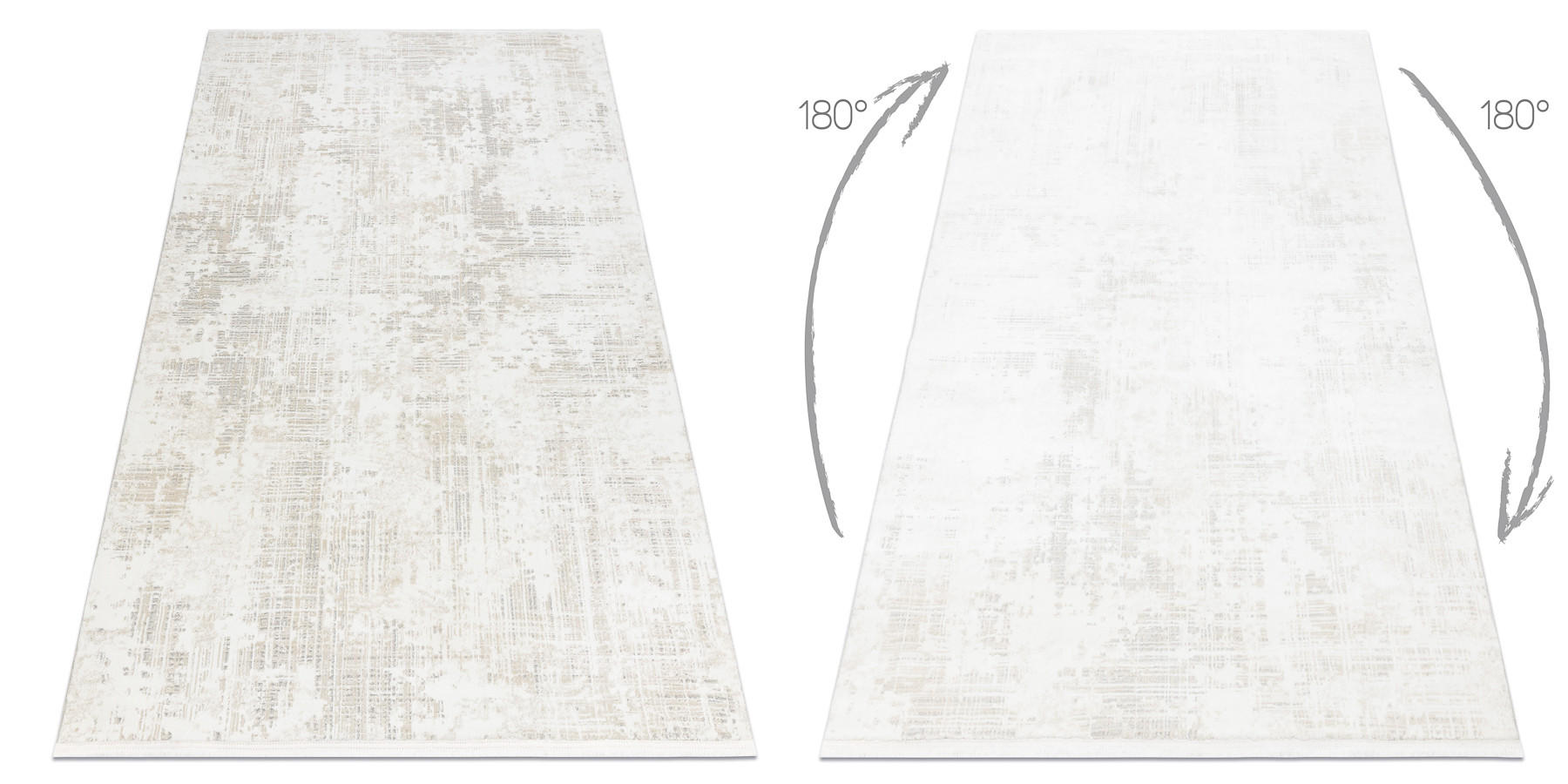 TEPPICH Duke 120/170 cm - Creme, Textil (120/170cm) - rugsX