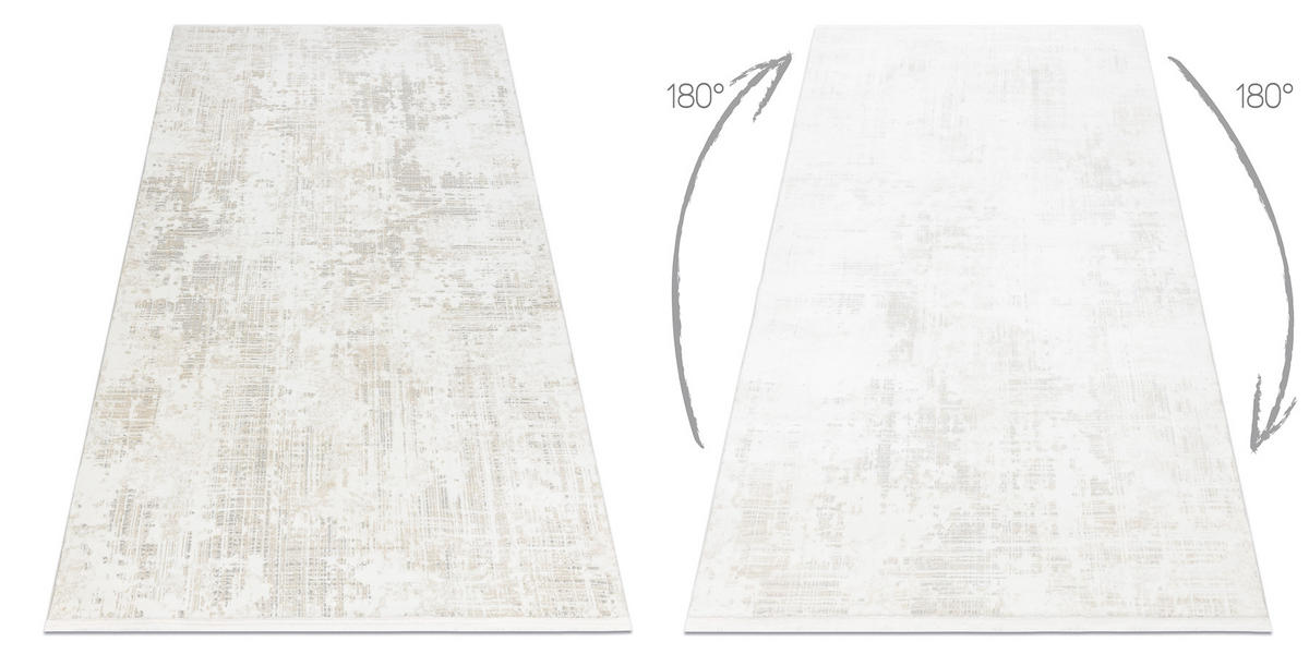 TEPPICH Duke 120/170 cm - Creme, Textil (120/170cm) - rugsX