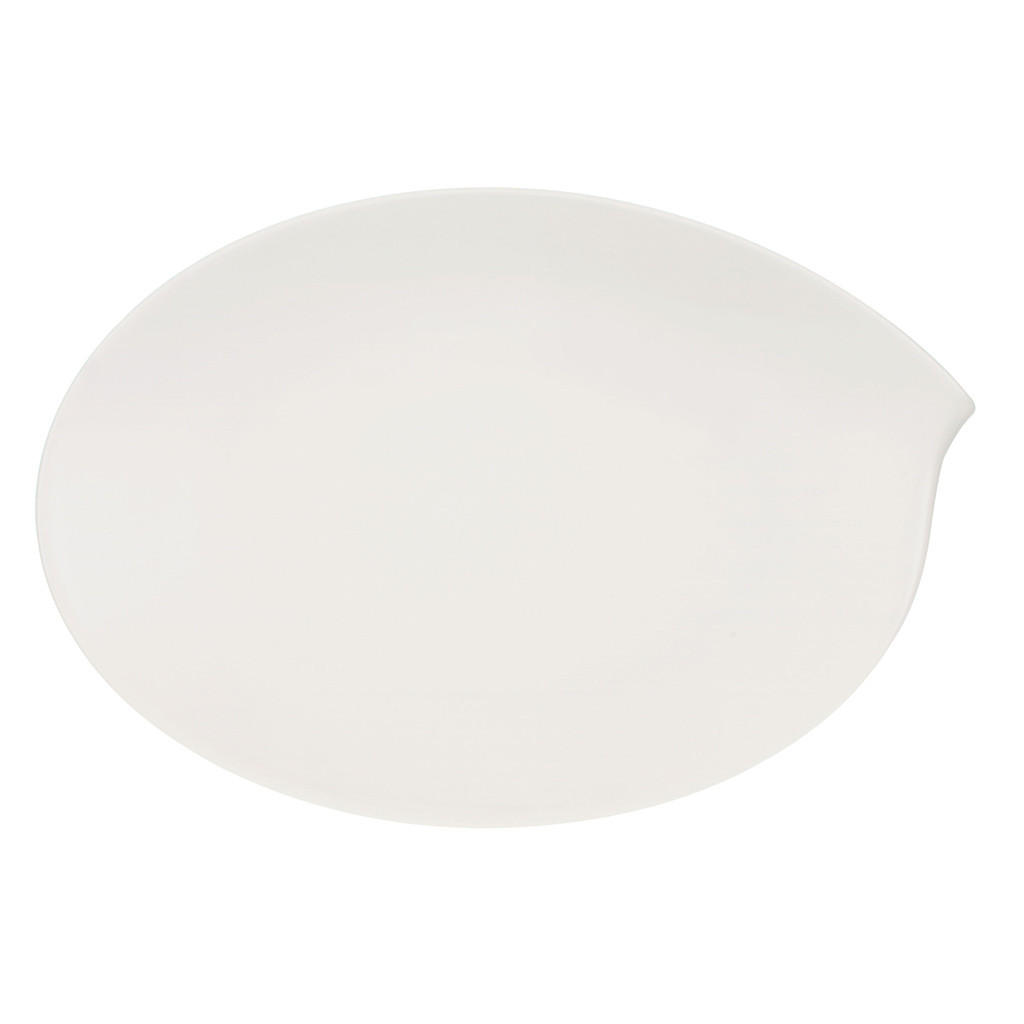Villeroy & Boch Platte Weiß 24x4x35 cm