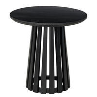 COUCHTISCH - Mango massiv - Schwarz/Braun, Holz (50/50/50cm) - home24