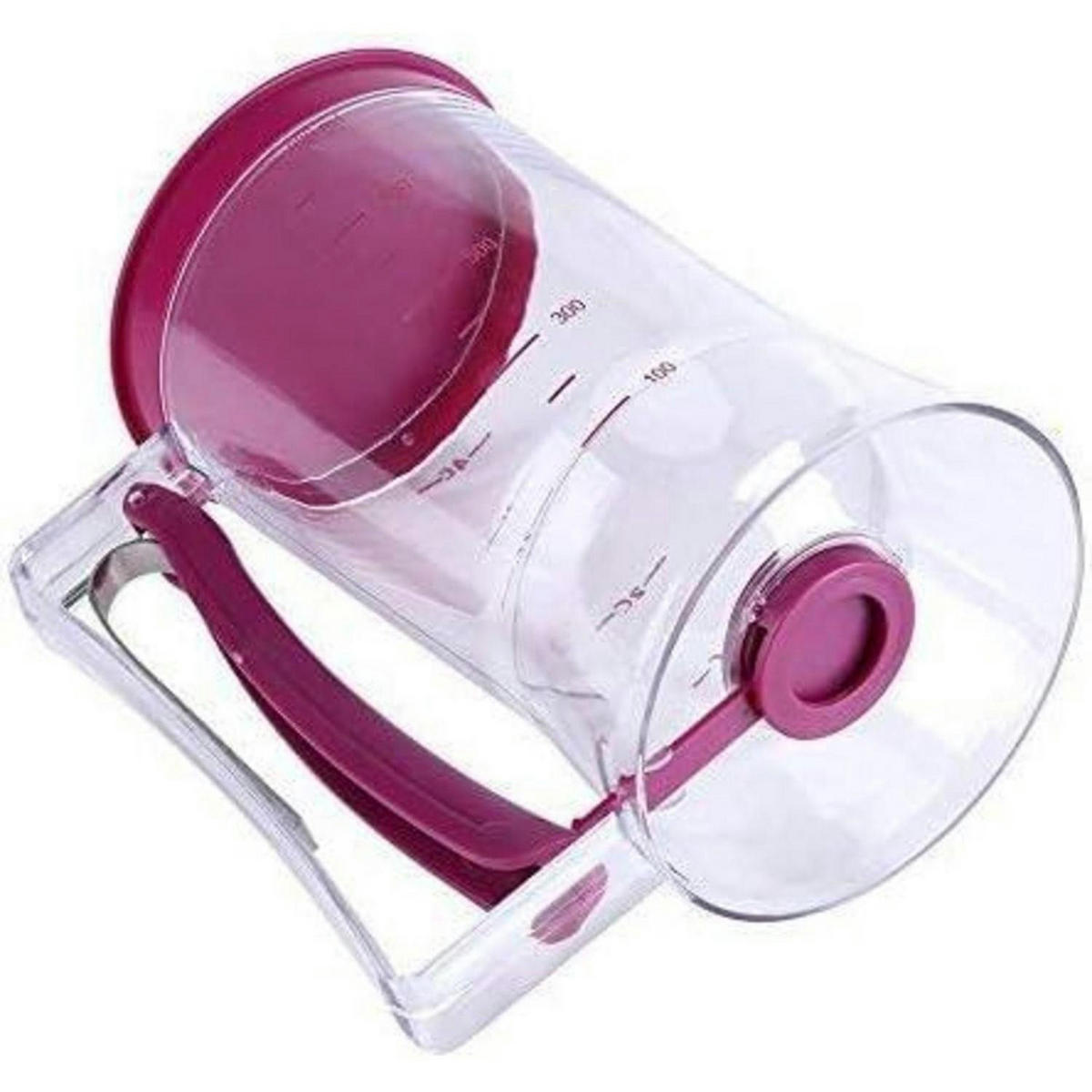TEIGSPENDER 900ml mit Messskala - Transparent, Kunststoff (0.9L)