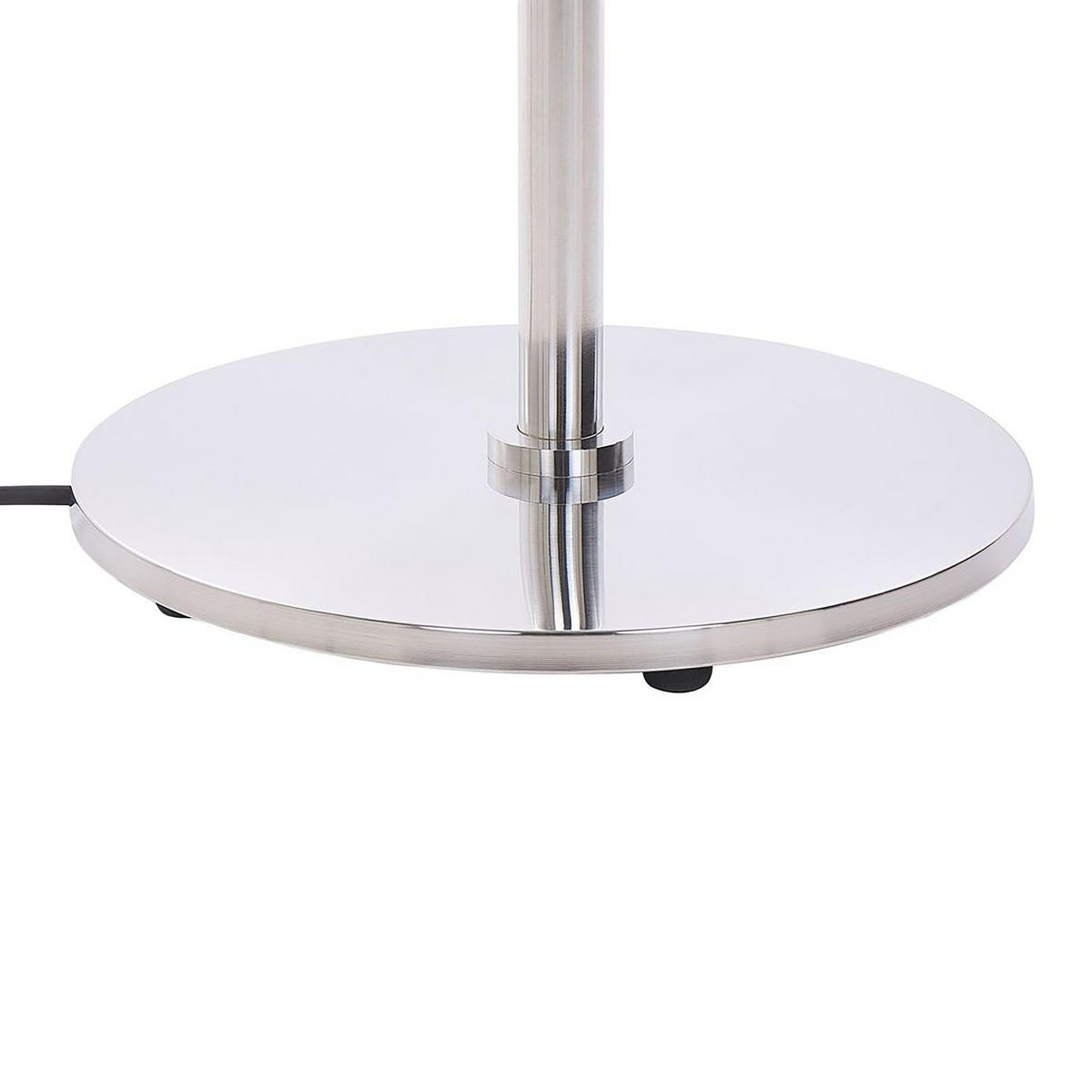 TERRASSENSTRAHLER Silber Askja - Silberfarben, Metall (45/205/45cm) - Beliani